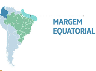 mapa da margem equatorial